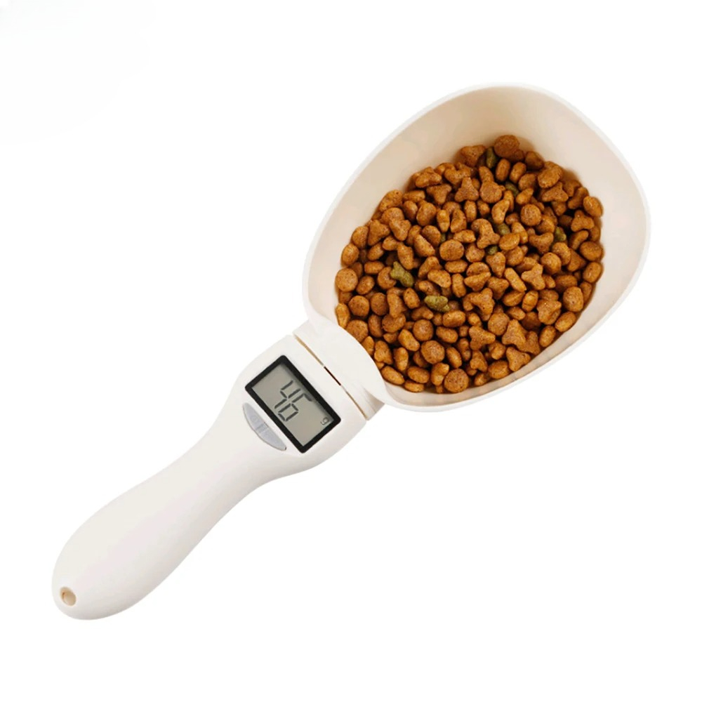 Food Storage With Scoop - Pets Food Measuring Scoop Electronic Dogs