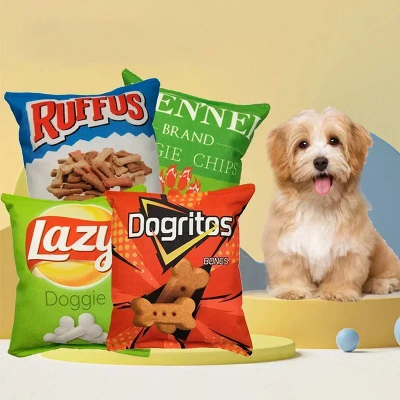 Food Storage Small - Potato Chip Bag Funny Dog Toys