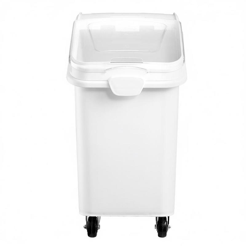 Food Storage With Scoop - Rice Storage Container, 27Gallon/100L Capacity Large