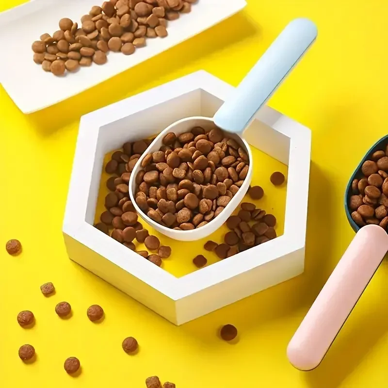 Food Storage With Scoop - Pet Feeding Spoon Sealing Clip Dog