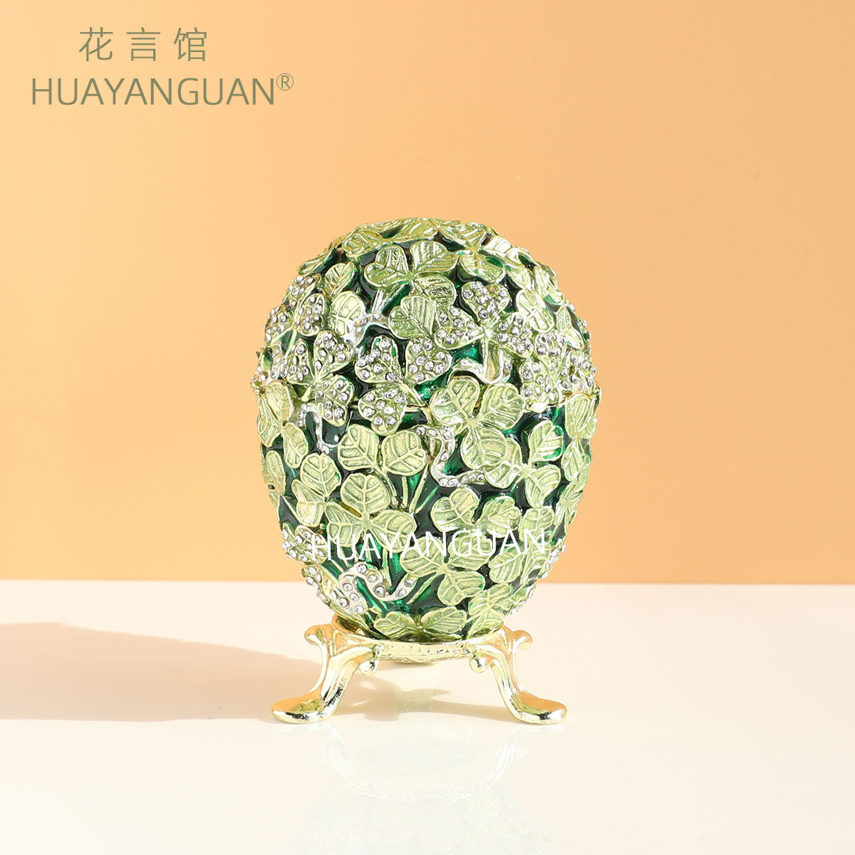 Egg Storage Holder - Easter Egg Trinket Box, Faberge Style