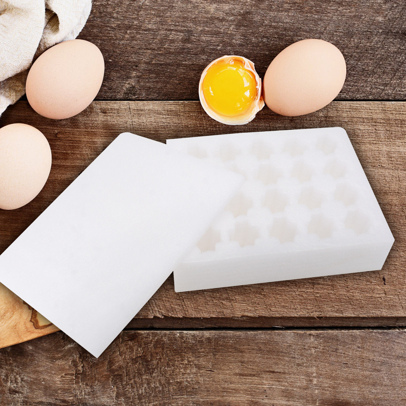 Egg Storage Holder - 2 Pcs Egg Storage Holder Holding