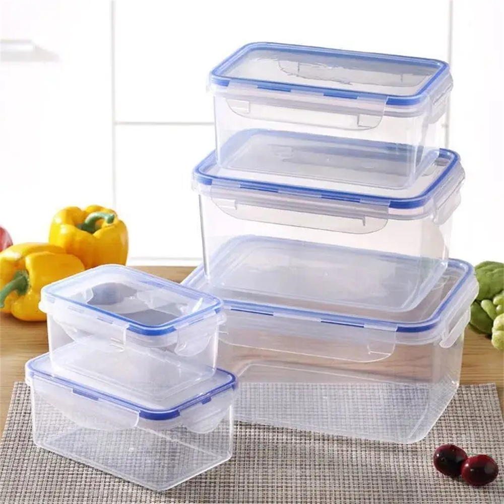 Food Storage In Pantry - 1/4pack Food Storage Containers Transparent Kitchen