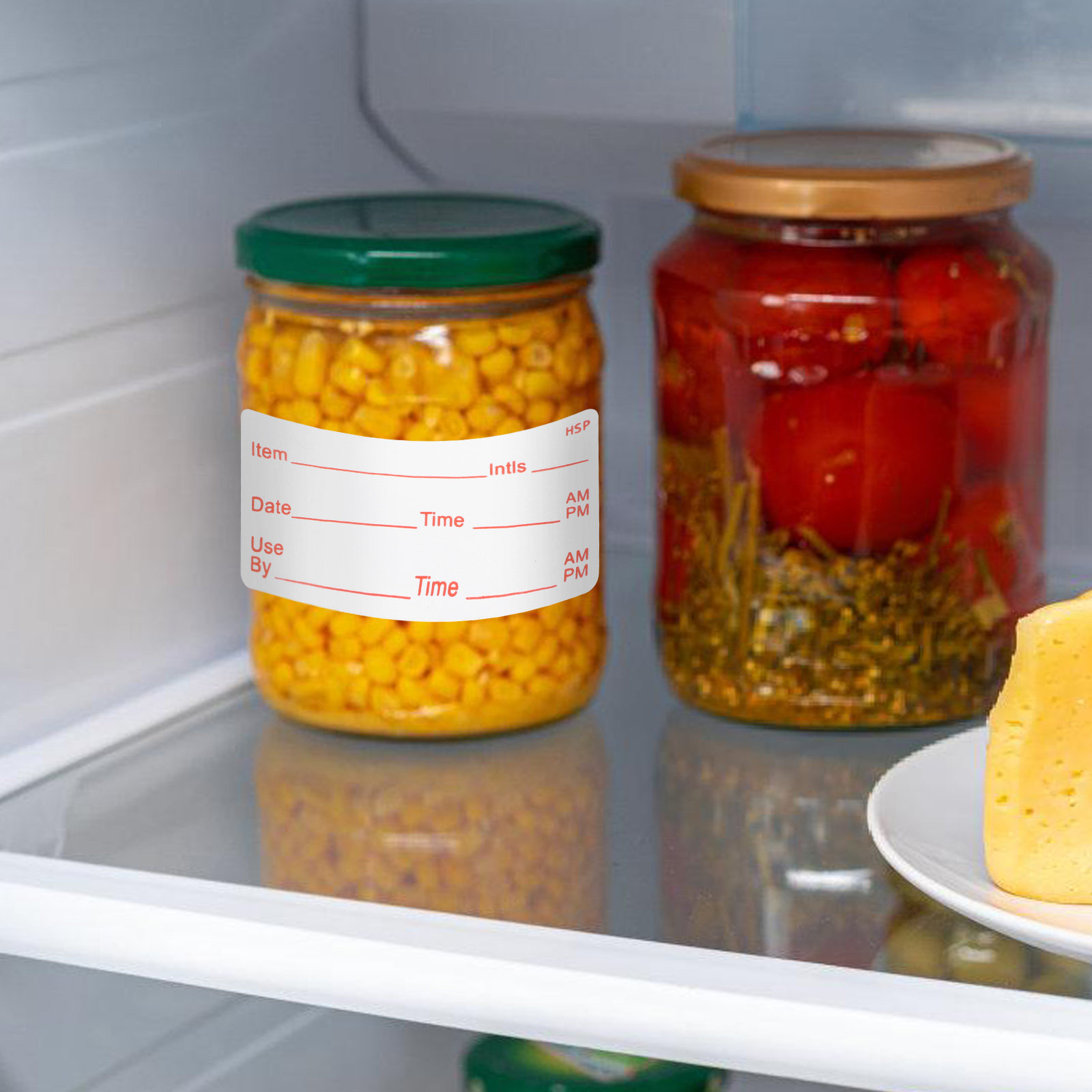 Food Storage Restaurant - 1 Roll Freezer Labels Removable Food
