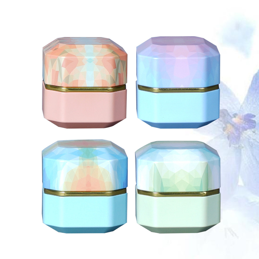 Food Storage In Pantry - 4Pcs Tinplate Tea Storage Canister Set