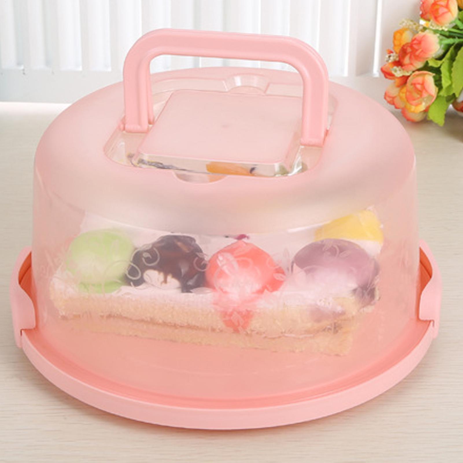 Food Storage System - Handheld Cake Carrier Reusable Airtight Box