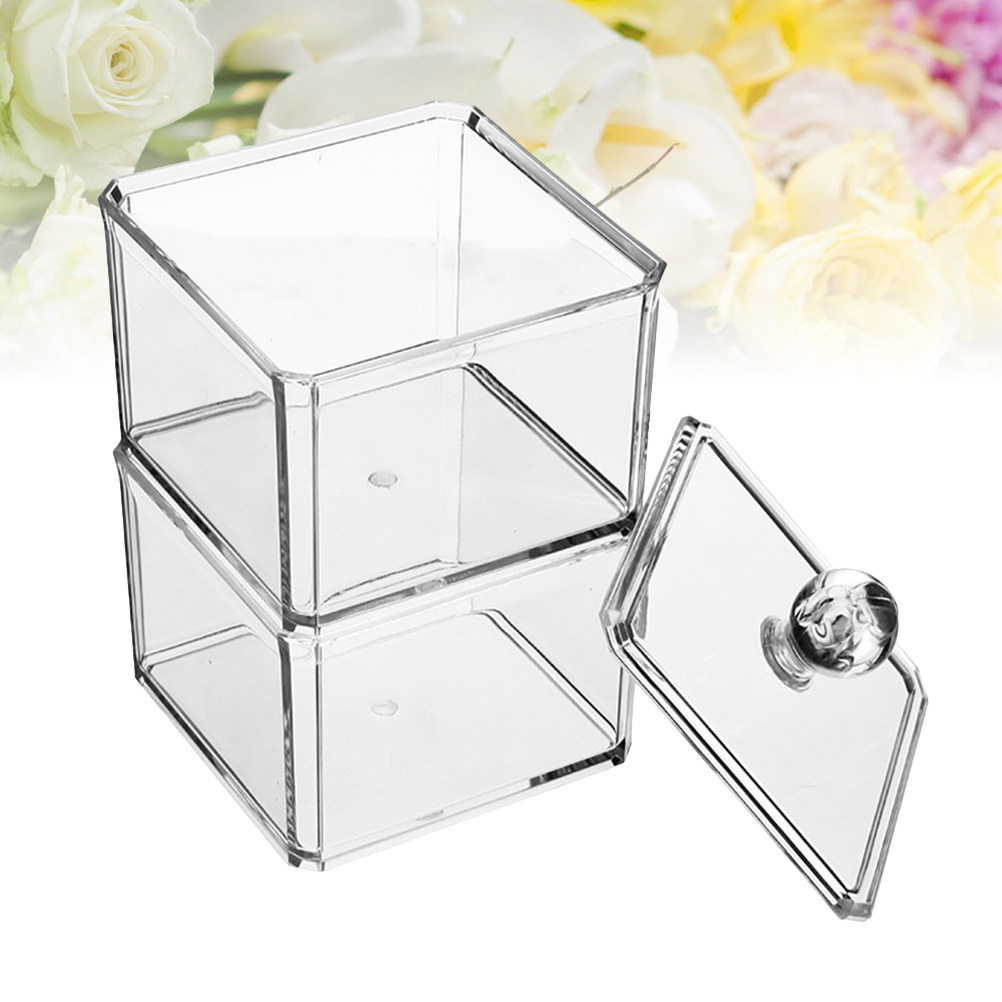 Food Storage Organization - 1Pcs Transparent Acrylic Double-Layer Food Storage