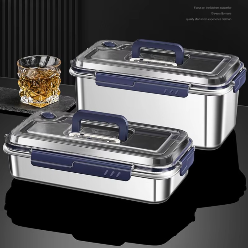 Food Storage Metal Box - 316 Stainless Steel Food Storage Container