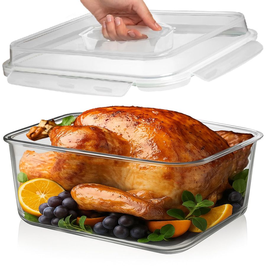 Food Storage Large Plastic Containers - ML 220 oz 28 Cup LARGE