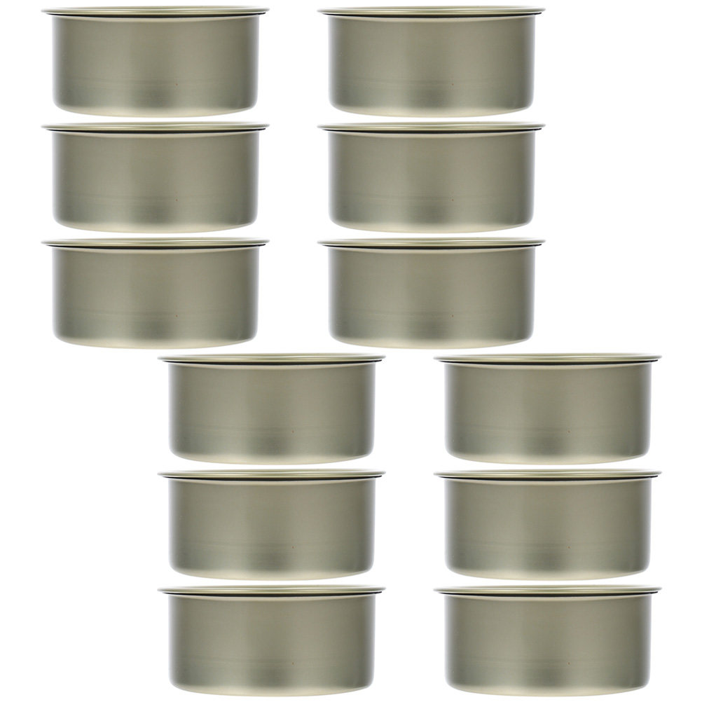 Food Storage And Container - 12Pcs Sealed Tinplate Container Empty Tin