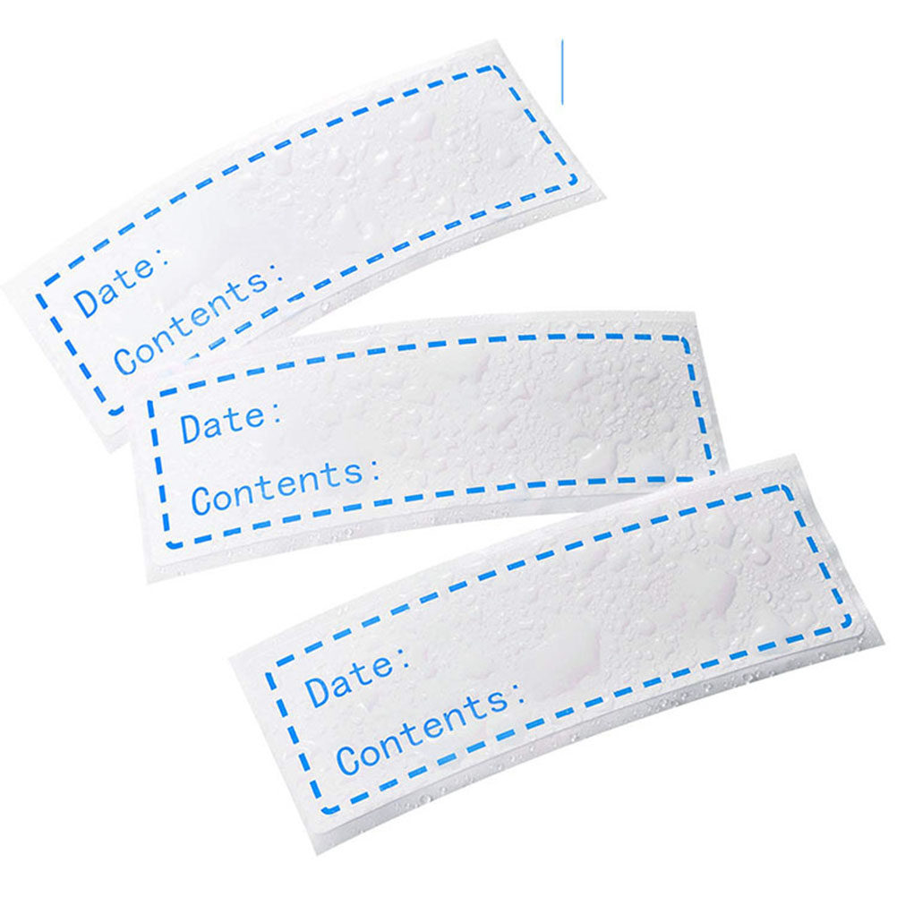 500Pcs Food Storage Labels Eng - Food Storage Notes avaliação e preço