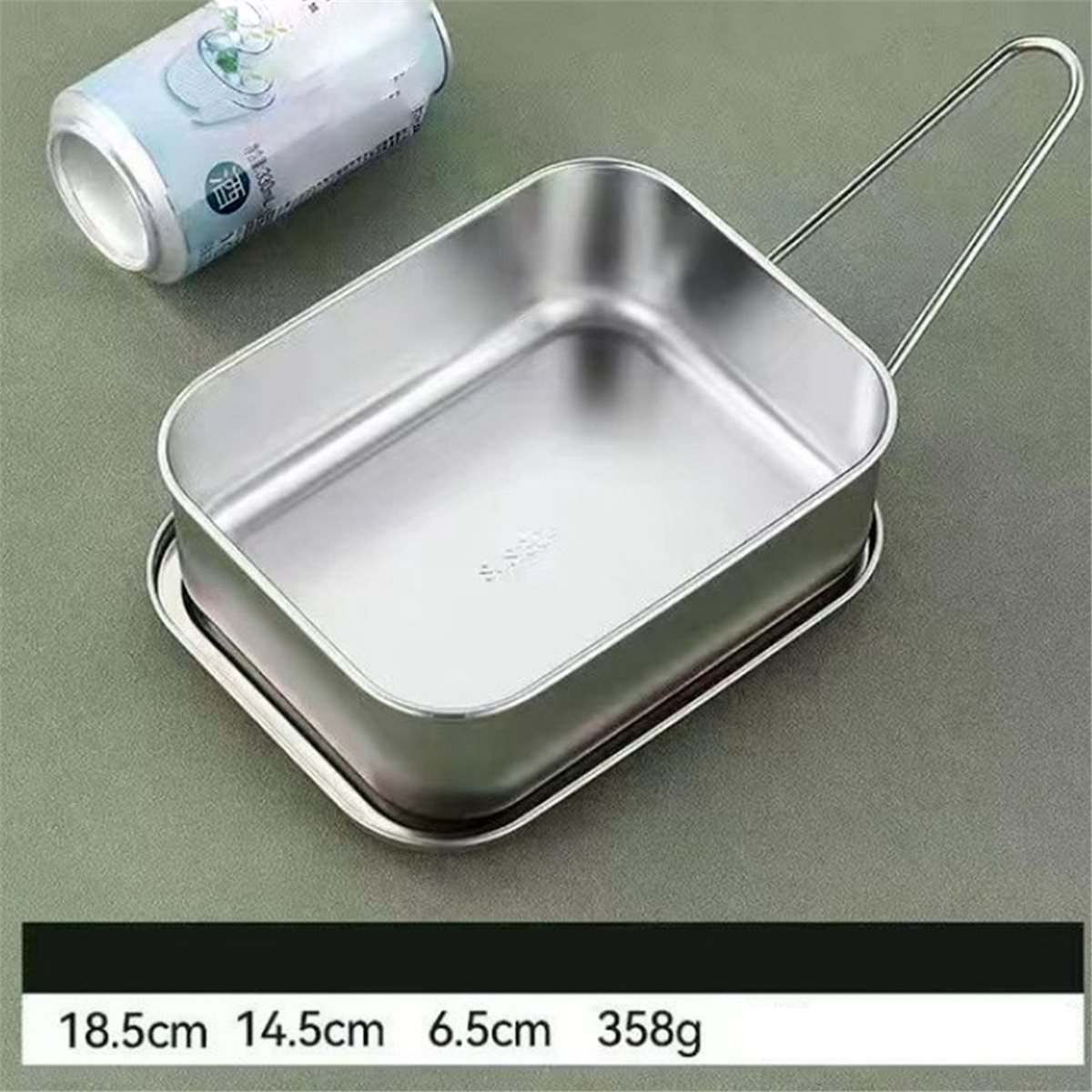 NEW Stainless Steel Bento Lunc - Food Storage Large Plastic Containers avaliação e preço