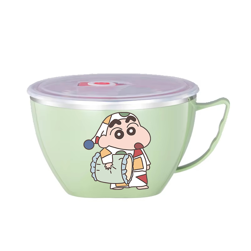 Crayon Shin-chan Noodle Bowl L - Food Storage Metal Box avaliação e preço