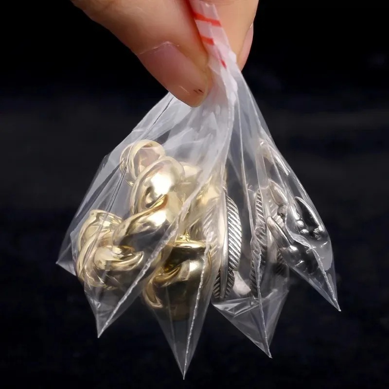 100pcs Self Seal Bags Resealab - Food Storage Notes avaliação e preço