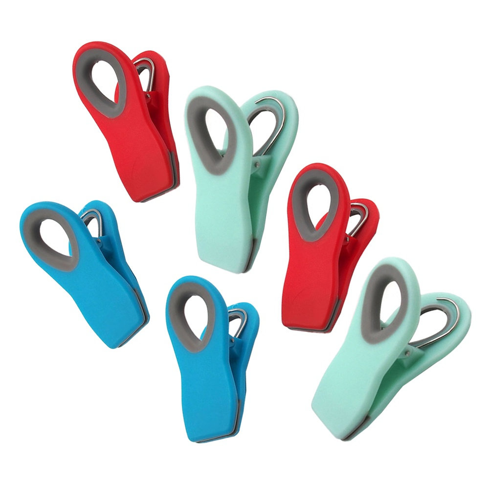 6Pcs Magnetic Sealing Clips St - Food Storage Notes avaliação e preço