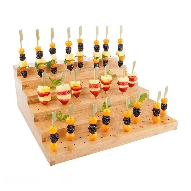 Wooden Multi-layer Display Sta - Food Storage Small avaliação e preço