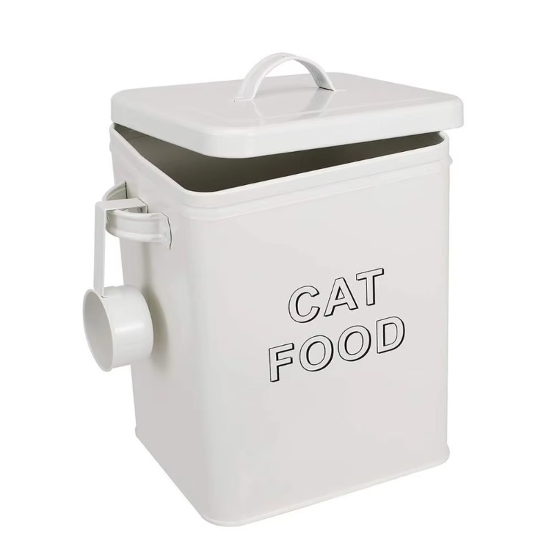 Pet Dog Treat and Food Storage - Food Storage With Scoop avaliação e preço