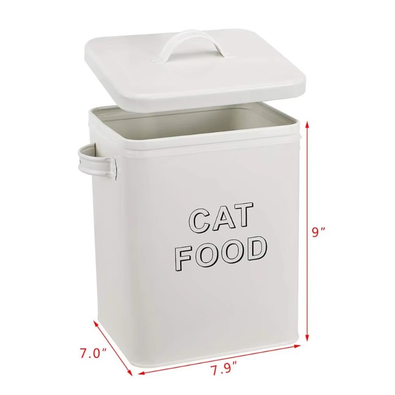 Pet Dog Treat and Food Storage - Food Storage With Scoop avaliação e preço