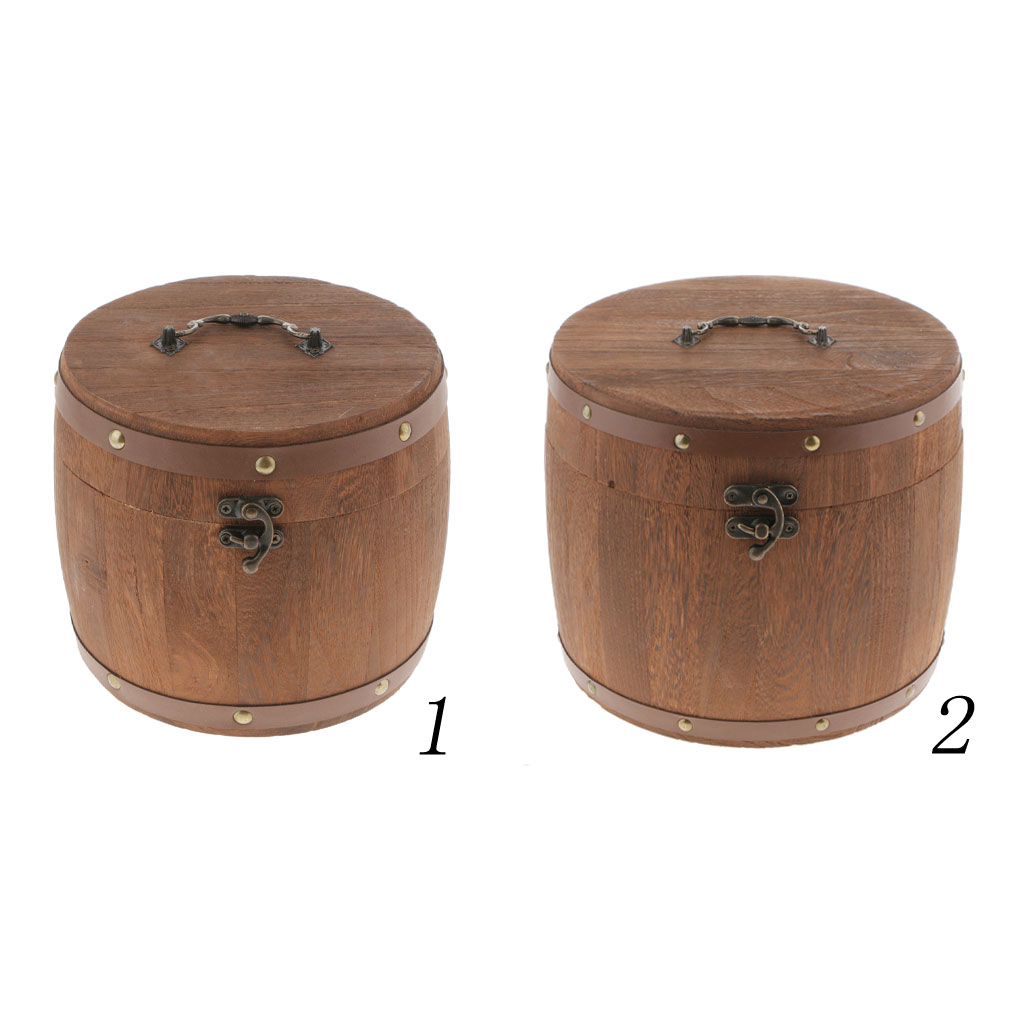 Wooden Tea Canister Airtight F - Food Storage In Pantry avaliação e preço