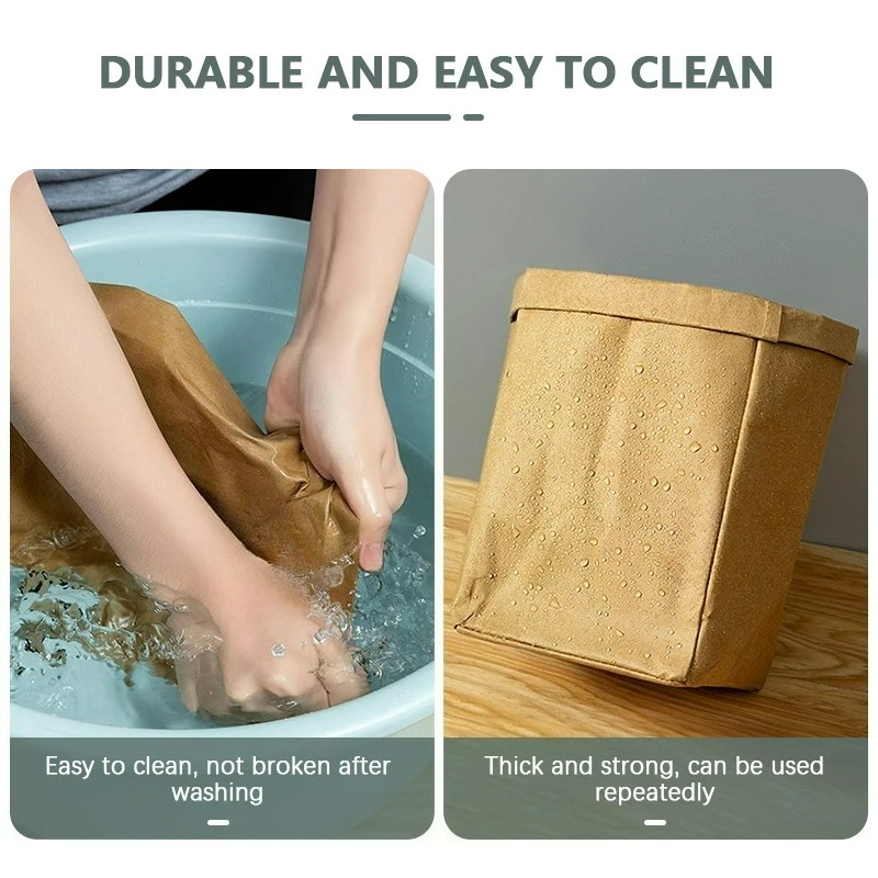 Kraft Paper Bag Washable Paper - Food Storage Plants avaliação e preço
