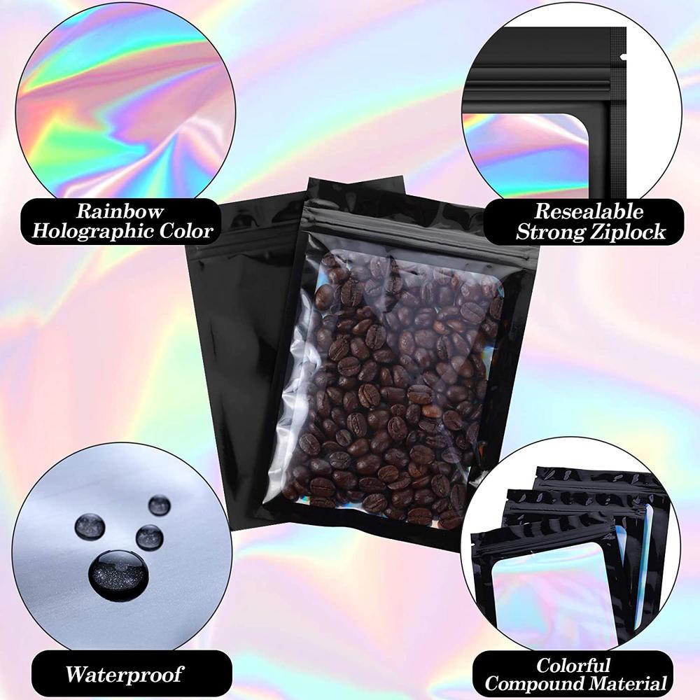 100PCS Laser Thicken Plastic A - Food Storage Roll Bags avaliação e preço
