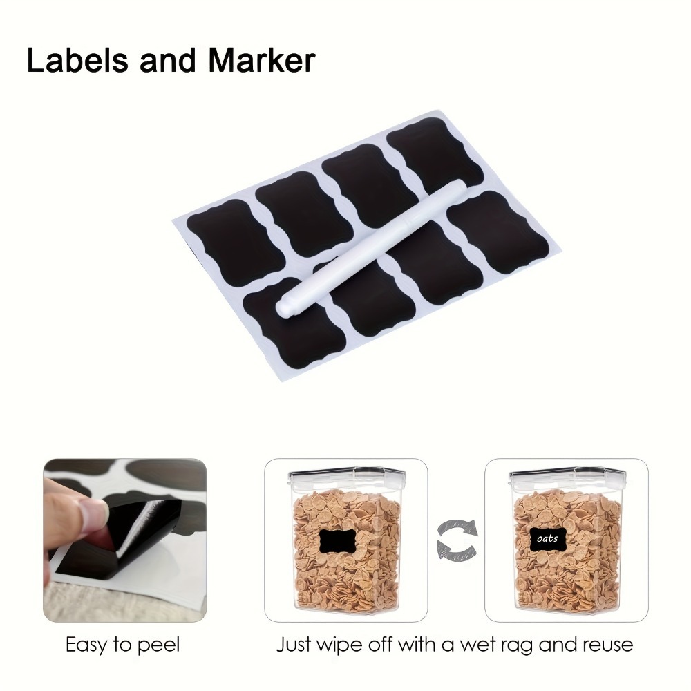 24Pcs Food Storage Containers  - Food Storage System avaliação e preço