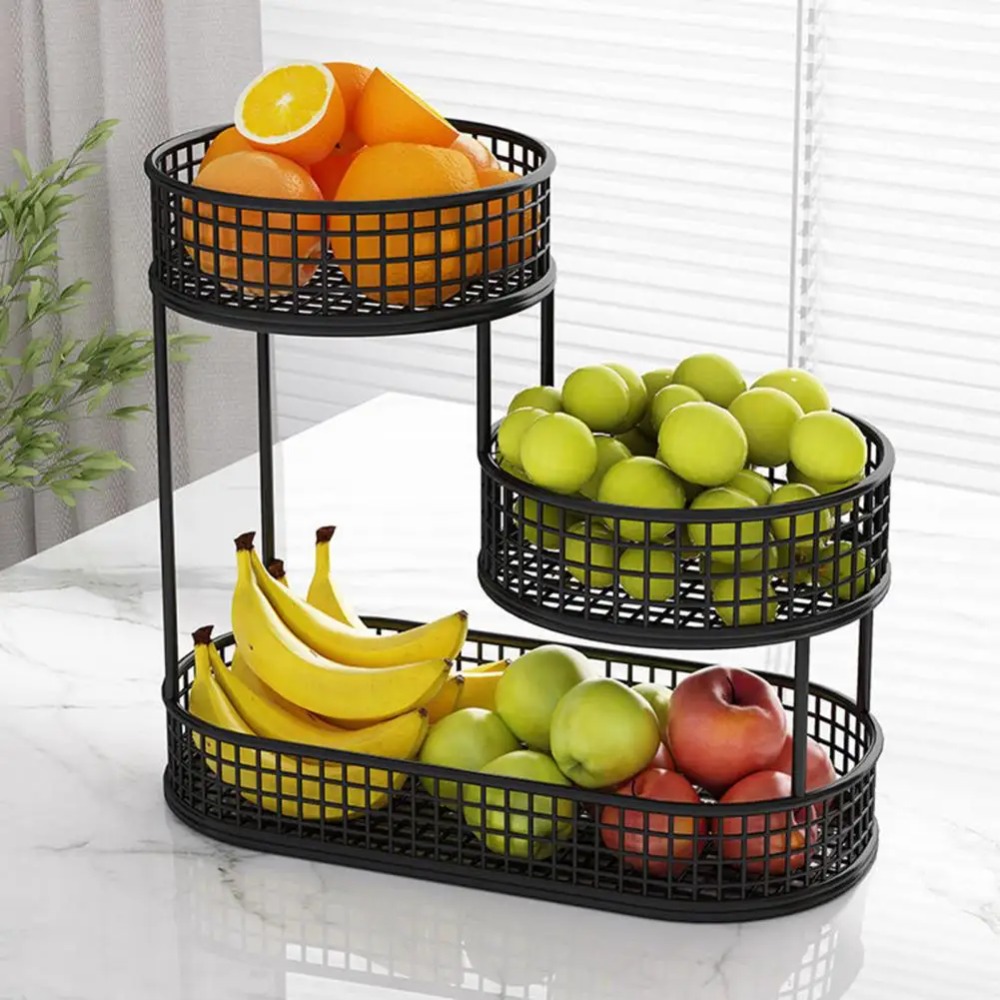 Three-layer Fruit Basket  Livi - Food Storage Room avaliação e preço