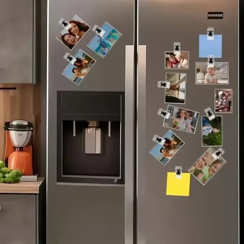 Magnetic Clips Plastic Transpa - Food Storage Notes avaliação e preço