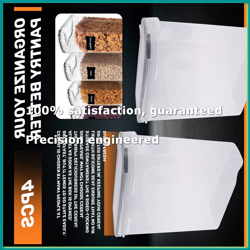 4Pcs Cereal Storage Container  - Food Storage And Container avaliação e preço
