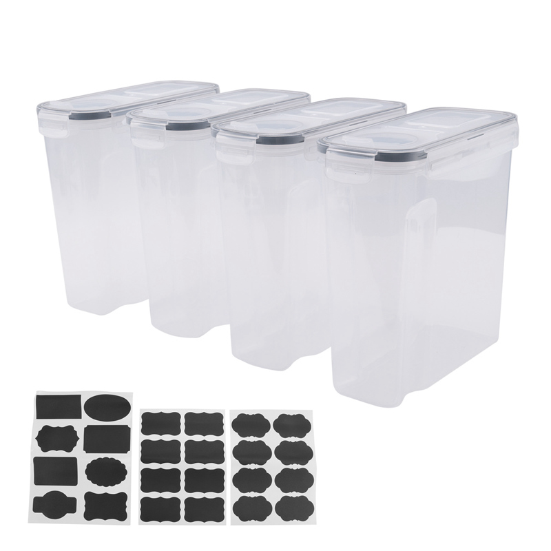 4Pcs Cereal Storage Container  - Food Storage And Container avaliação e preço