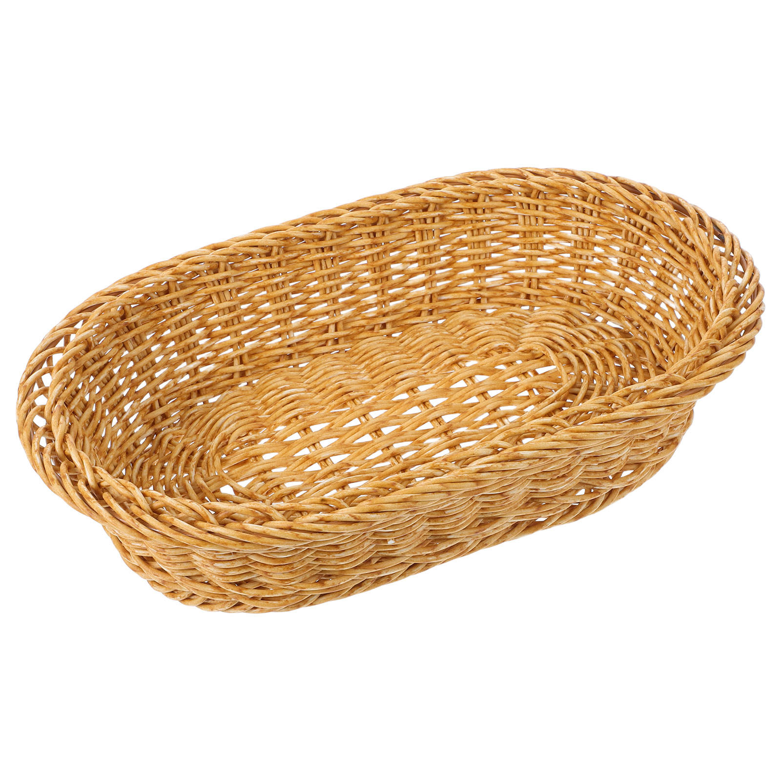 Plastic Woven Oval Bread Baske - Food Storage In Pantry avaliação e preço