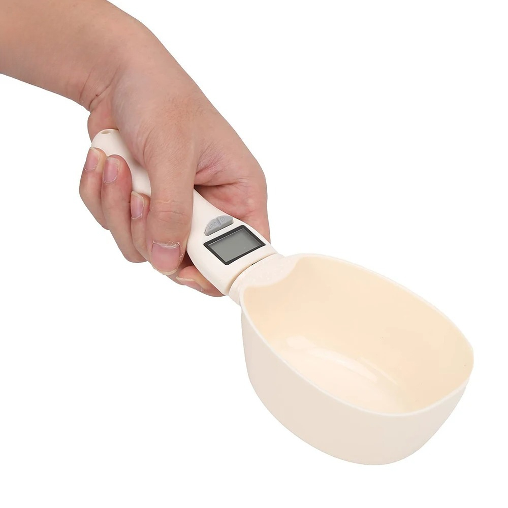 Pets Food Measuring Scoop Elec - Food Storage With Scoop avaliação e preço
