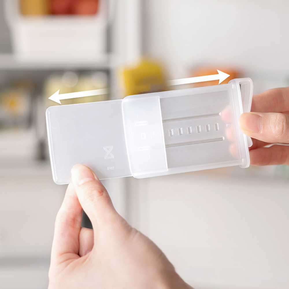 4/8-Pack Transparent Refrigera - Food Storage Organization avaliação e preço