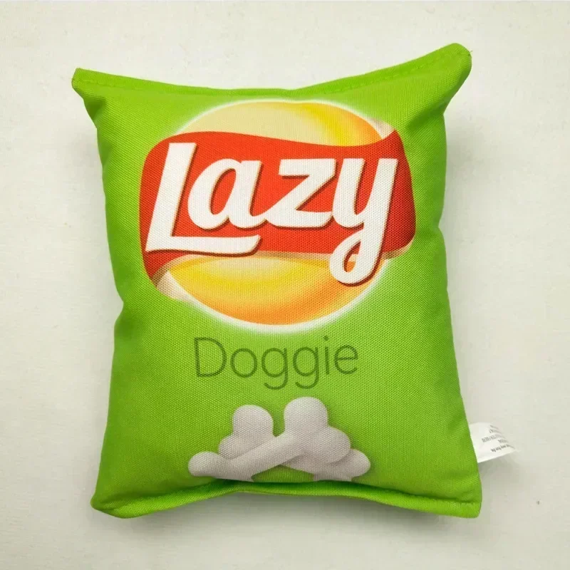 Potato Chip Bag Funny Dog Toys - Food Storage Small avaliação e preço