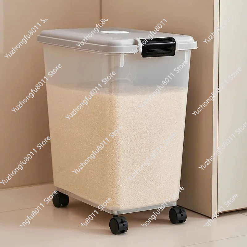 Household Sealed Rice Bucket F - Food Storage In Pantry avaliação e preço