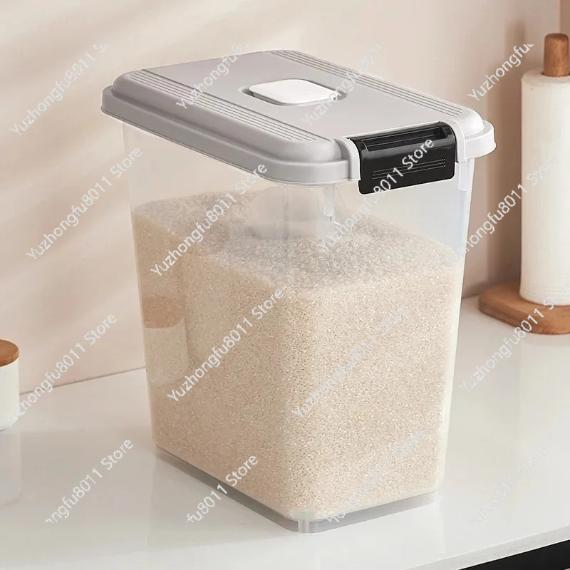 Household Sealed Rice Bucket F - Food Storage In Pantry avaliação e preço