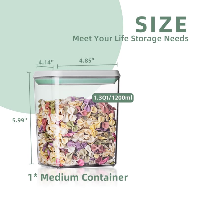 Ankou 3Pcs 1.2L Pop Airtight F - Food Storage Organization avaliação e preço