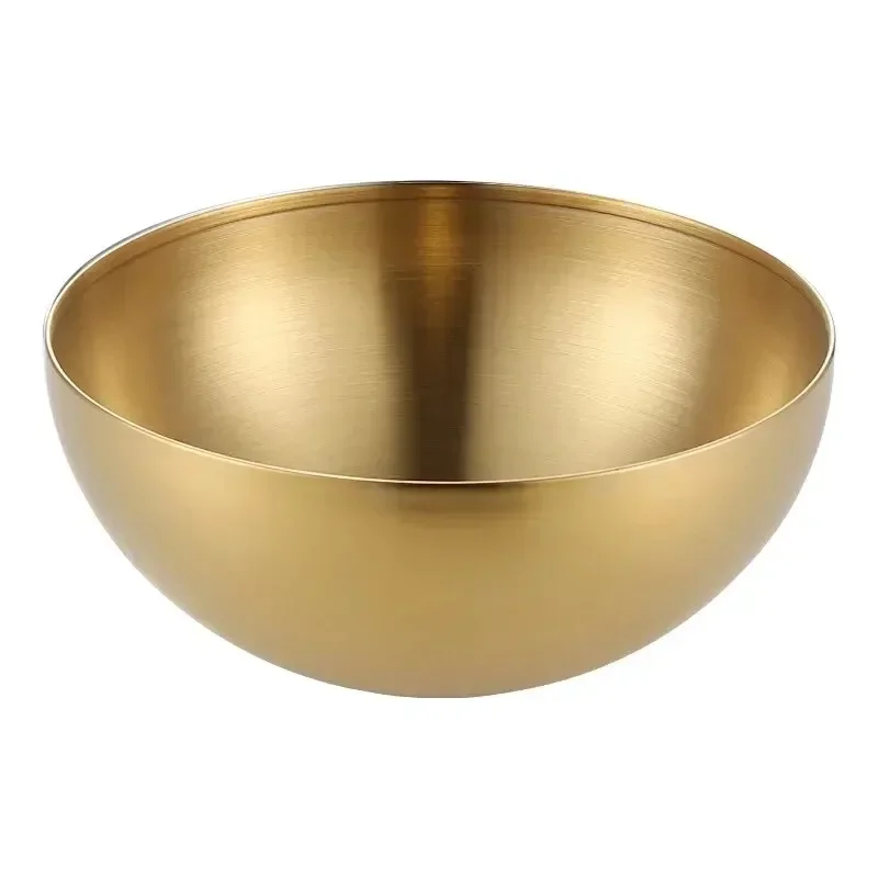 New 20CM Stainless Steel Gold  - Food Storage Metal Box avaliação e preço