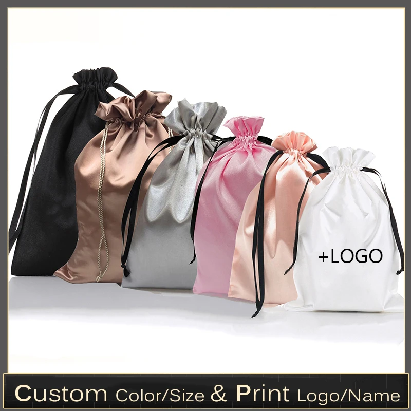 10PCS Custom Satin Extensions  - Food Storage Plants avaliação e preço