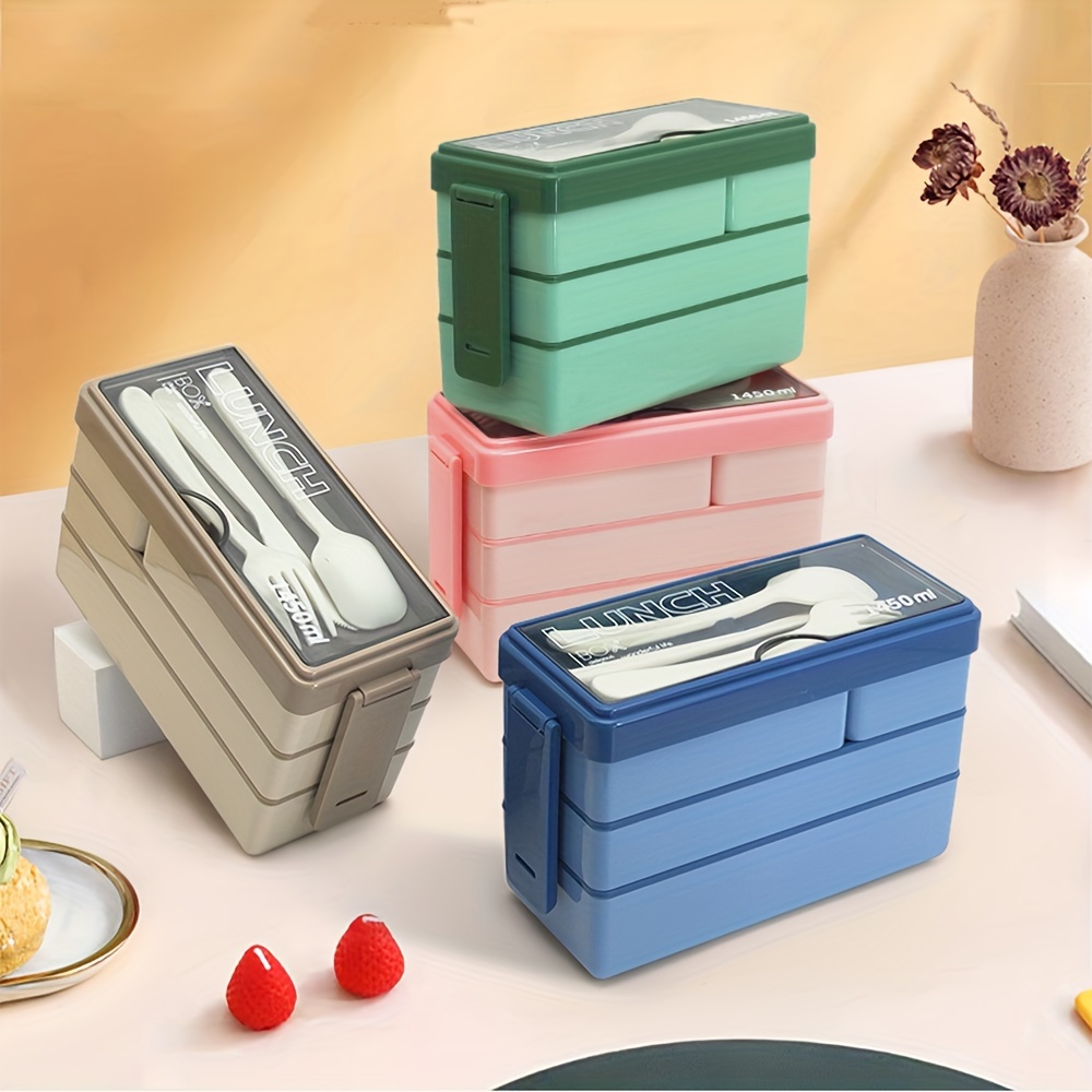 1450ML Bento Lunch Box Large C - Food Storage Large Plastic Containers avaliação e preço