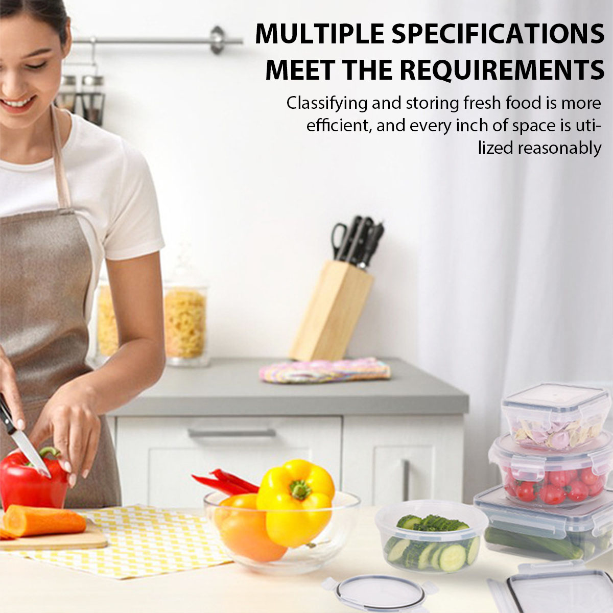 24Pcs/set Food Storage Box Set - Food Storage System avaliação e preço