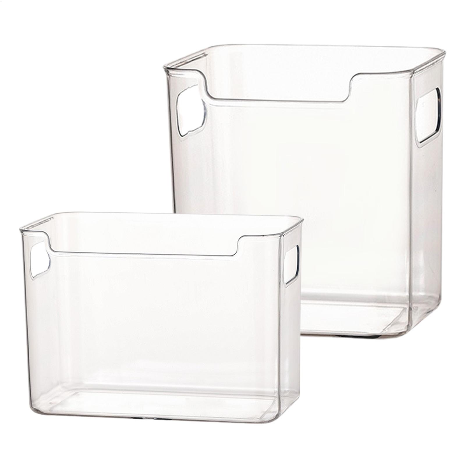 Refrigerator Bins with Handles - Food Storage In Pantry avaliação e preço