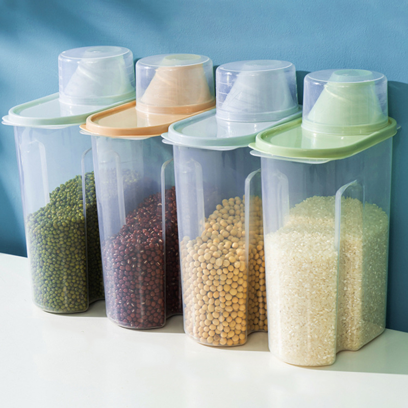 Large Kitchen Grain Storage Ta - Food Storage Large Plastic Containers avaliação e preço