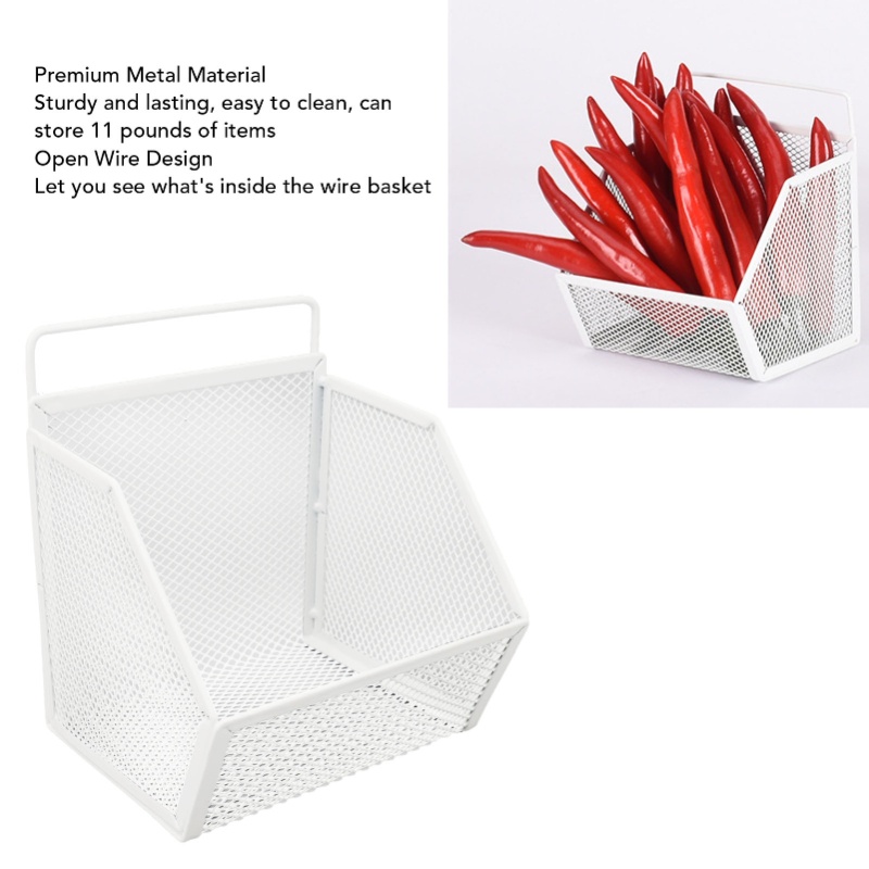 Hanging Kitchen Basket Adhesiv - Food Storage In Pantry avaliação e preço