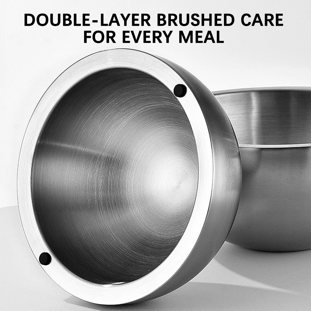 304 Thickened Salad Mixing Bow - Food Storage Metal Box avaliação e preço
