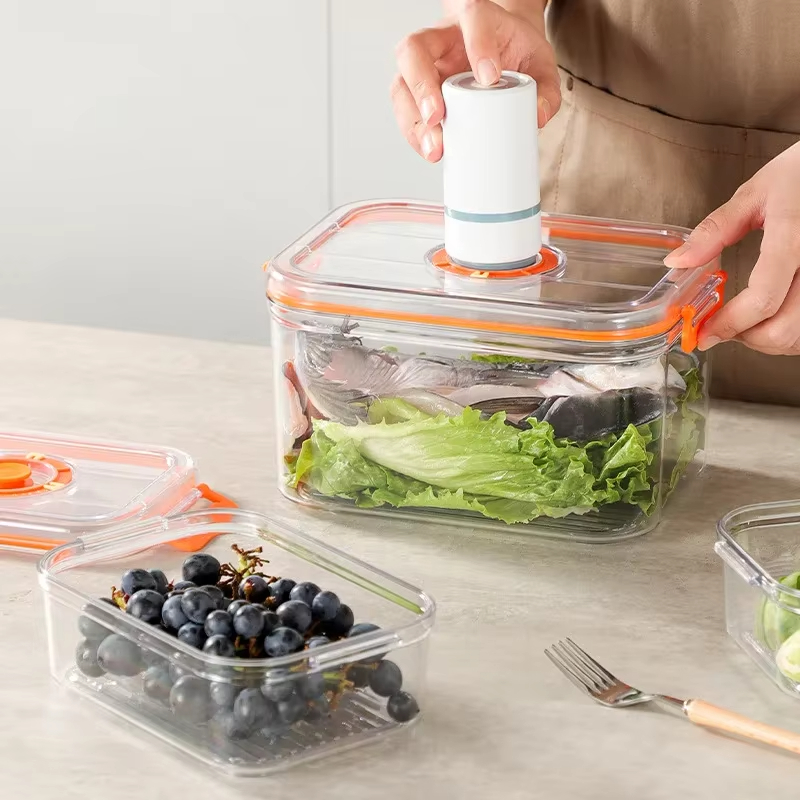 Vacuum Fresh-keeping Box Refri - Food Storage Organization avaliação e preço