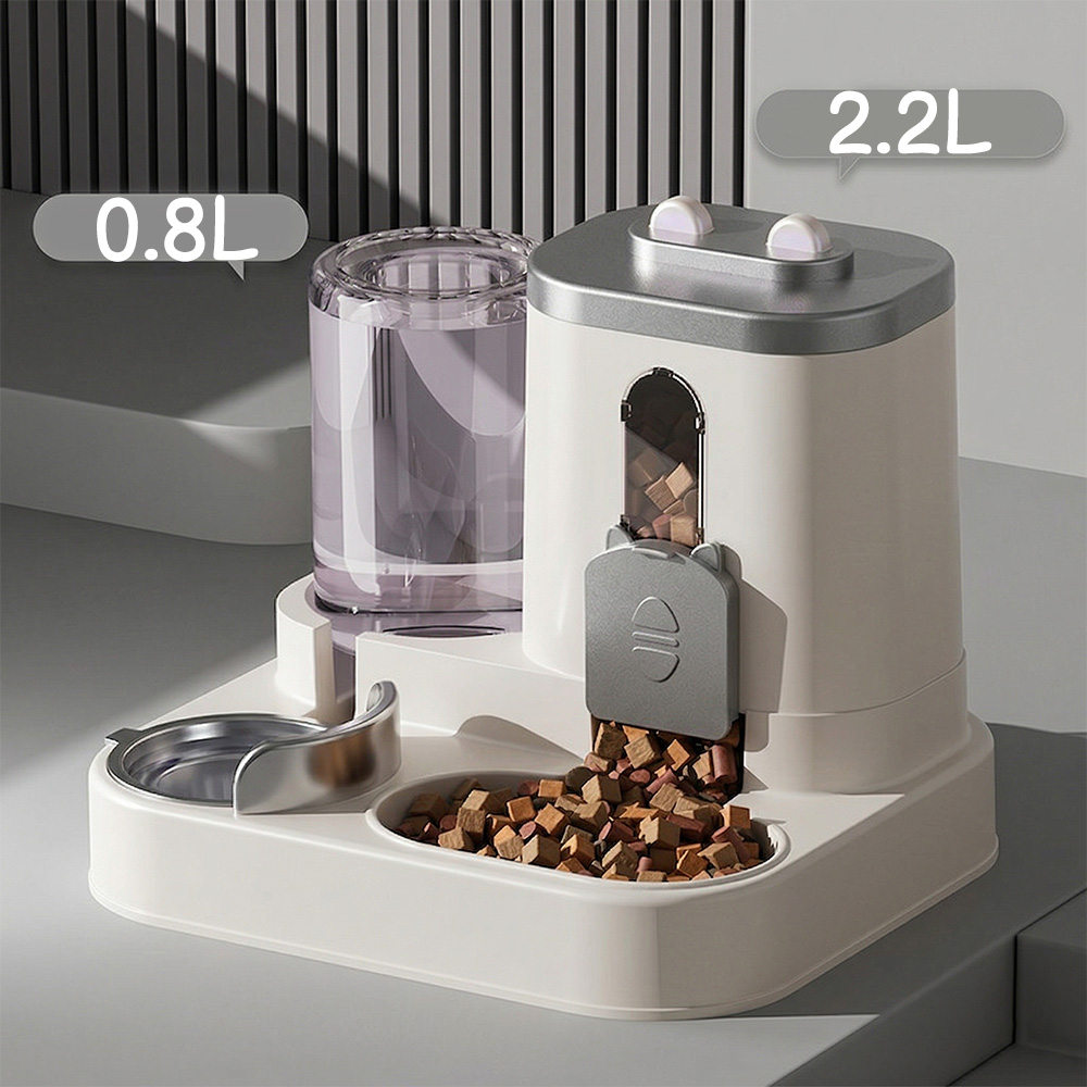 Automatic Feeder Dog Cat Food  - Food Storage Large Plastic Containers avaliação e preço