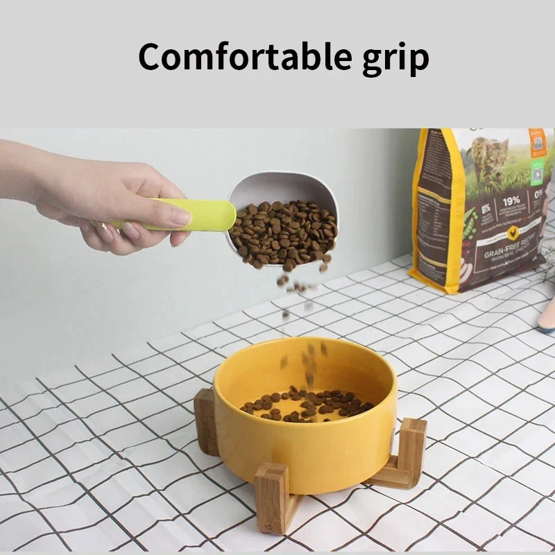 Pet Feeding Spoon Sealing Clip - Food Storage With Scoop avaliação e preço