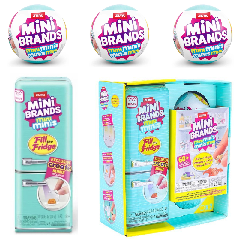 Zuru Mini Brands Fridge Blind  - Food Storage Small avaliação e preço