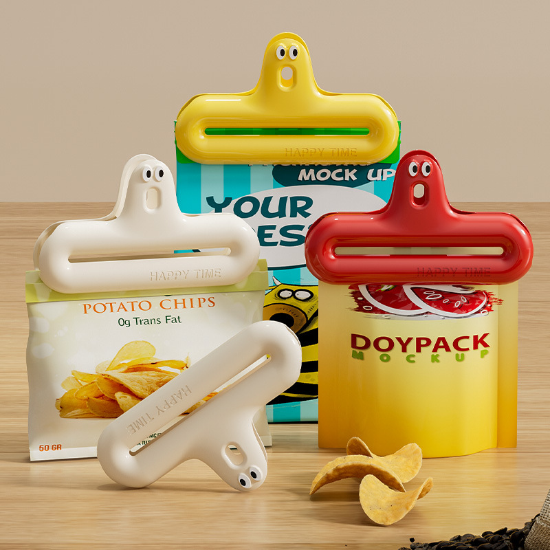 1/4 cartoon sealing clip moist - Food Storage Roll Bags avaliação e preço